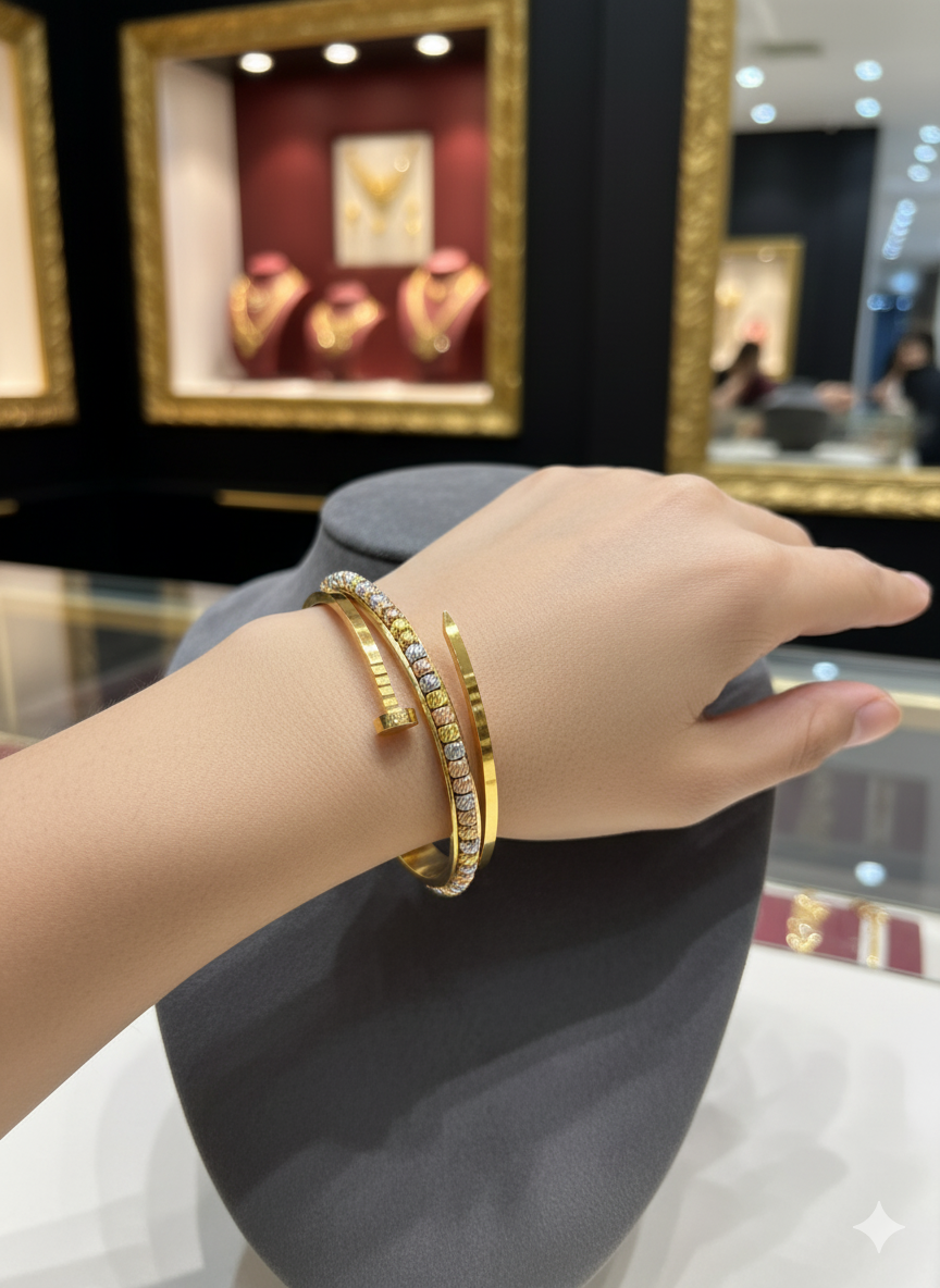 Paperclip Chain Bracelet